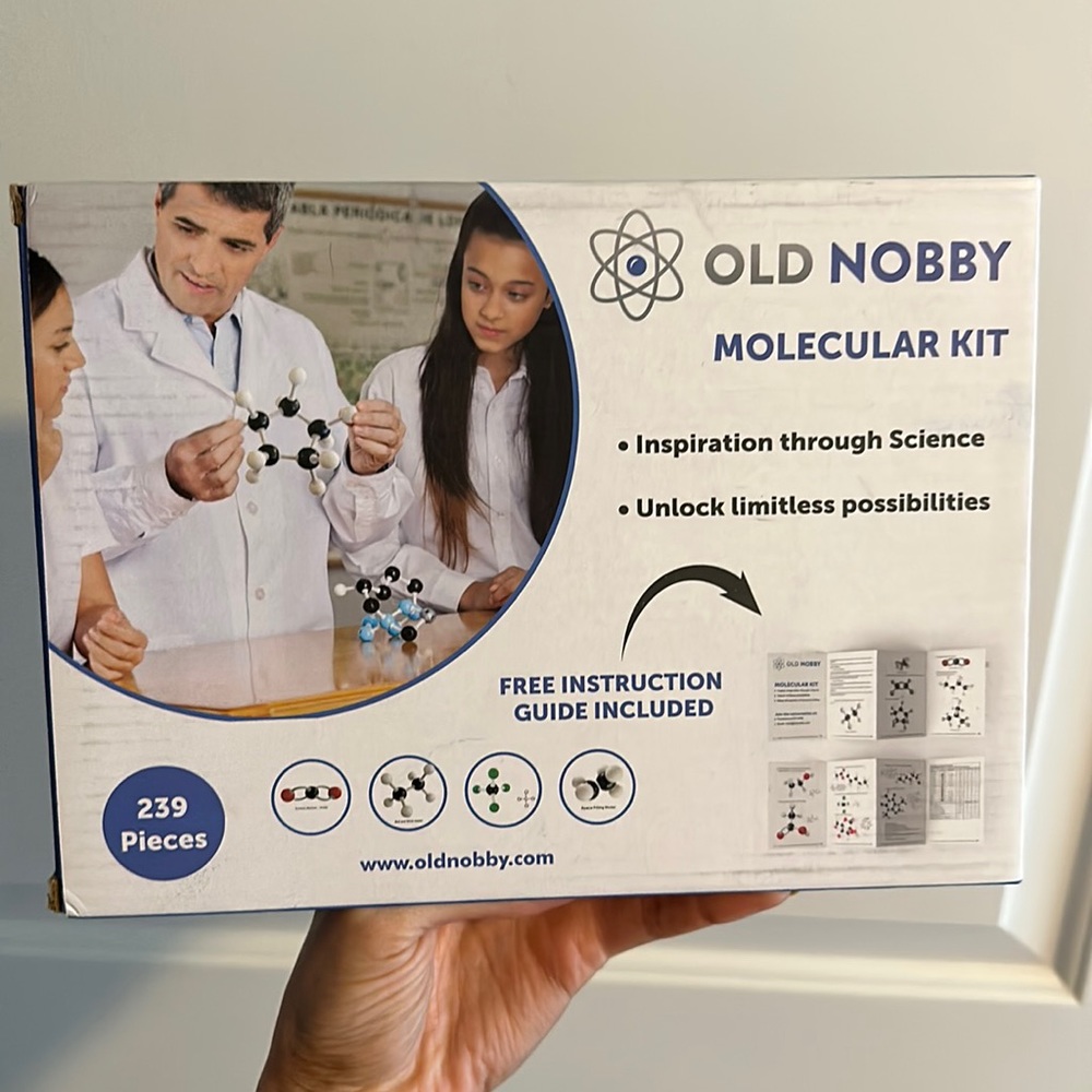 Old Nobby Molecular Kit - Organic Chemistry Model Kit